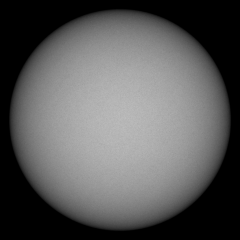 Image of Sun's photosphere