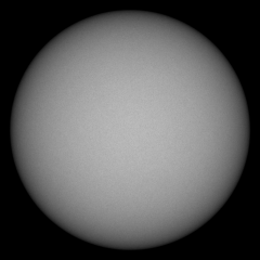 Image of Sun's photosphere