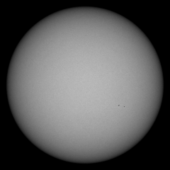 Image of Sun's photosphere