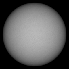 Image of Sun's photosphere