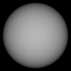 Image of Sun's photosphere