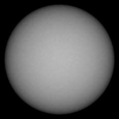 Image of Sun's photosphere