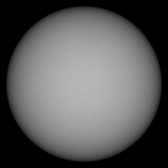 Image of Sun's photosphere