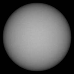 Image of Sun's photosphere