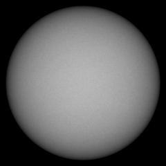 Image of Sun's photosphere