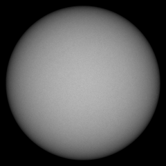 Image of Sun's photosphere