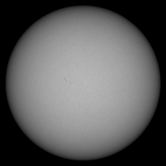 Image of Sun's photosphere