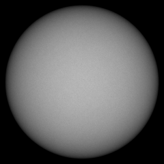 Image of Sun's photosphere