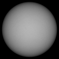 Image of Sun's photosphere