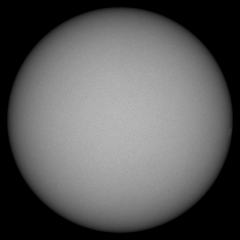 Image of Sun's photosphere