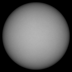 Image of Sun's photosphere