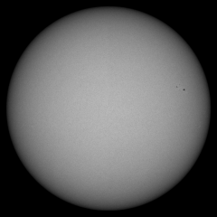 Image of Sun's photosphere