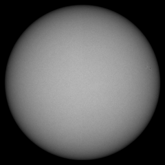 Image of Sun's photosphere