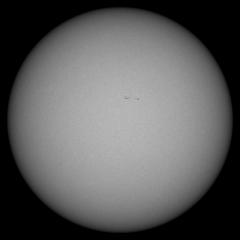 Image of Sun's photosphere