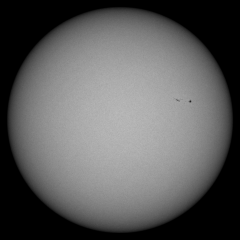 Image of Sun's photosphere