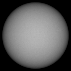 Image of Sun's photosphere