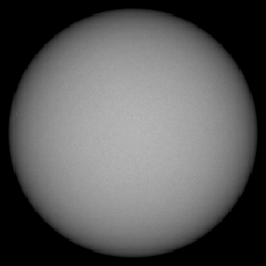 Image of Sun's photosphere