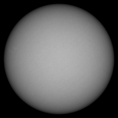 Image of Sun's photosphere