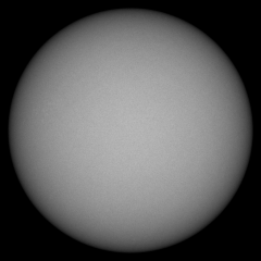 Image of Sun's photosphere