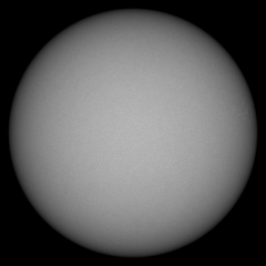 Image of Sun's photosphere