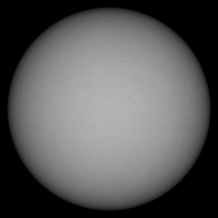 Image of Sun's photosphere