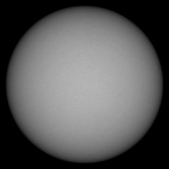 Image of Sun's photosphere