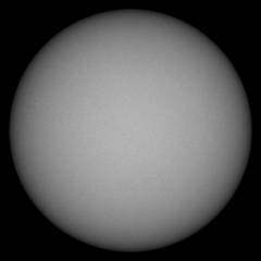 Image of Sun's photosphere