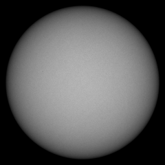 Image of Sun's photosphere