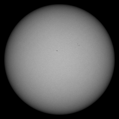 Image of Sun's photosphere