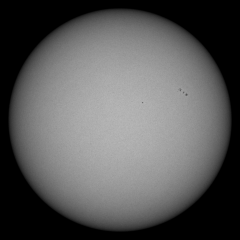 Image of Sun's photosphere