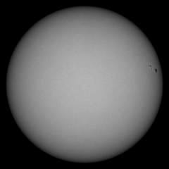 Image of Sun's photosphere