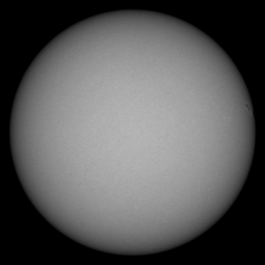 Image of Sun's photosphere