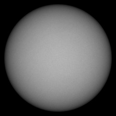 Image of Sun's photosphere