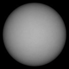 Image of Sun's photosphere