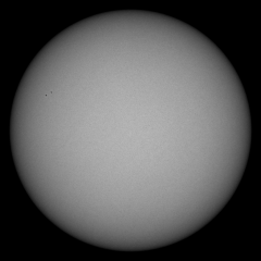 Image of Sun's photosphere