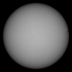 Image of Sun's photosphere