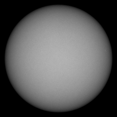 Image of Sun's photosphere