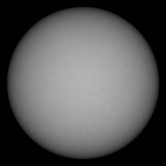 Image of Sun's photosphere