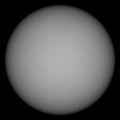 Image of Sun's photosphere