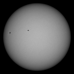 Image of Sun's photosphere