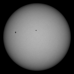 Image of Sun's photosphere