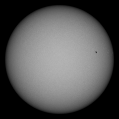 Image of Sun's photosphere