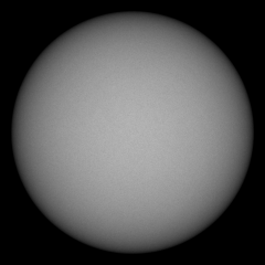 Image of Sun's photosphere