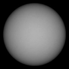 Image of Sun's photosphere