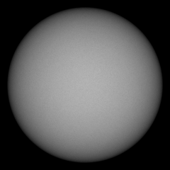 Image of Sun's photosphere