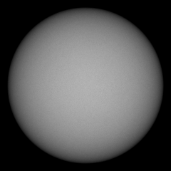 Image of Sun's photosphere