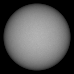 Image of Sun's photosphere