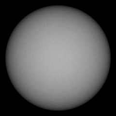 Image of Sun's photosphere