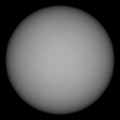 Image of Sun's photosphere