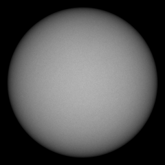 Image of Sun's photosphere